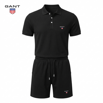 GANT Elliot Polo & Shorts Set