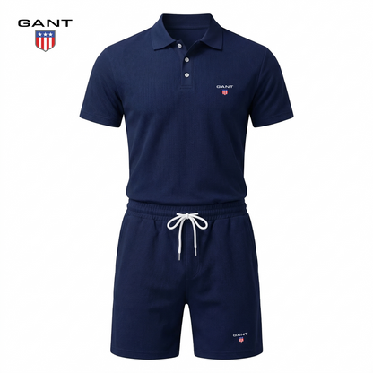 GANT Elliot Polo & Shorts Set