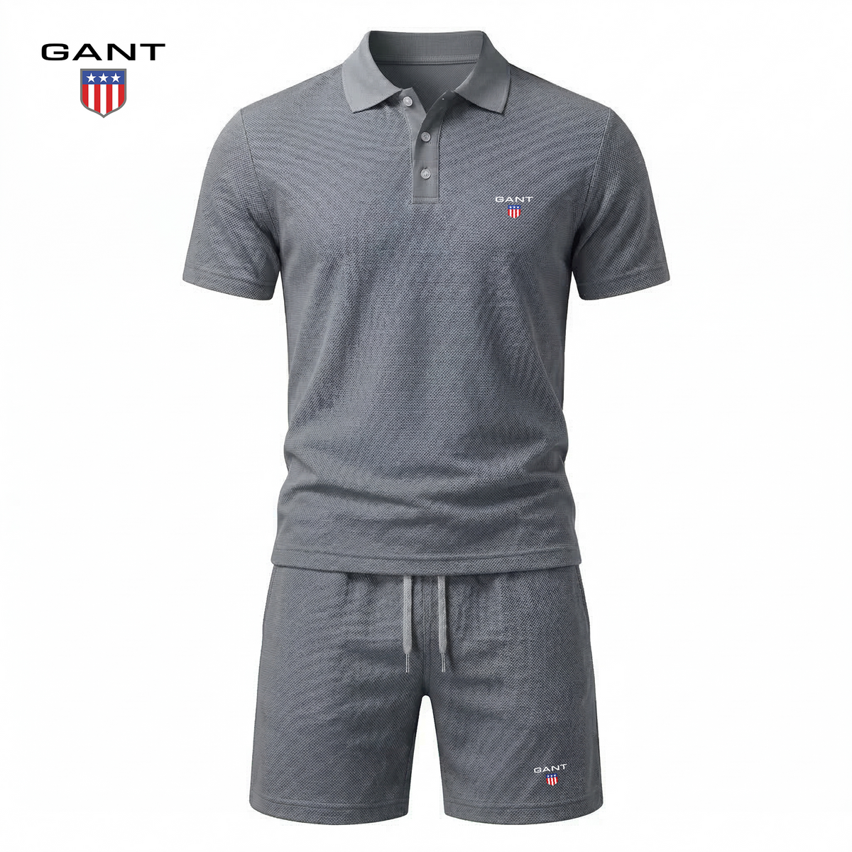 GANT Elliot Polo & Shorts Set